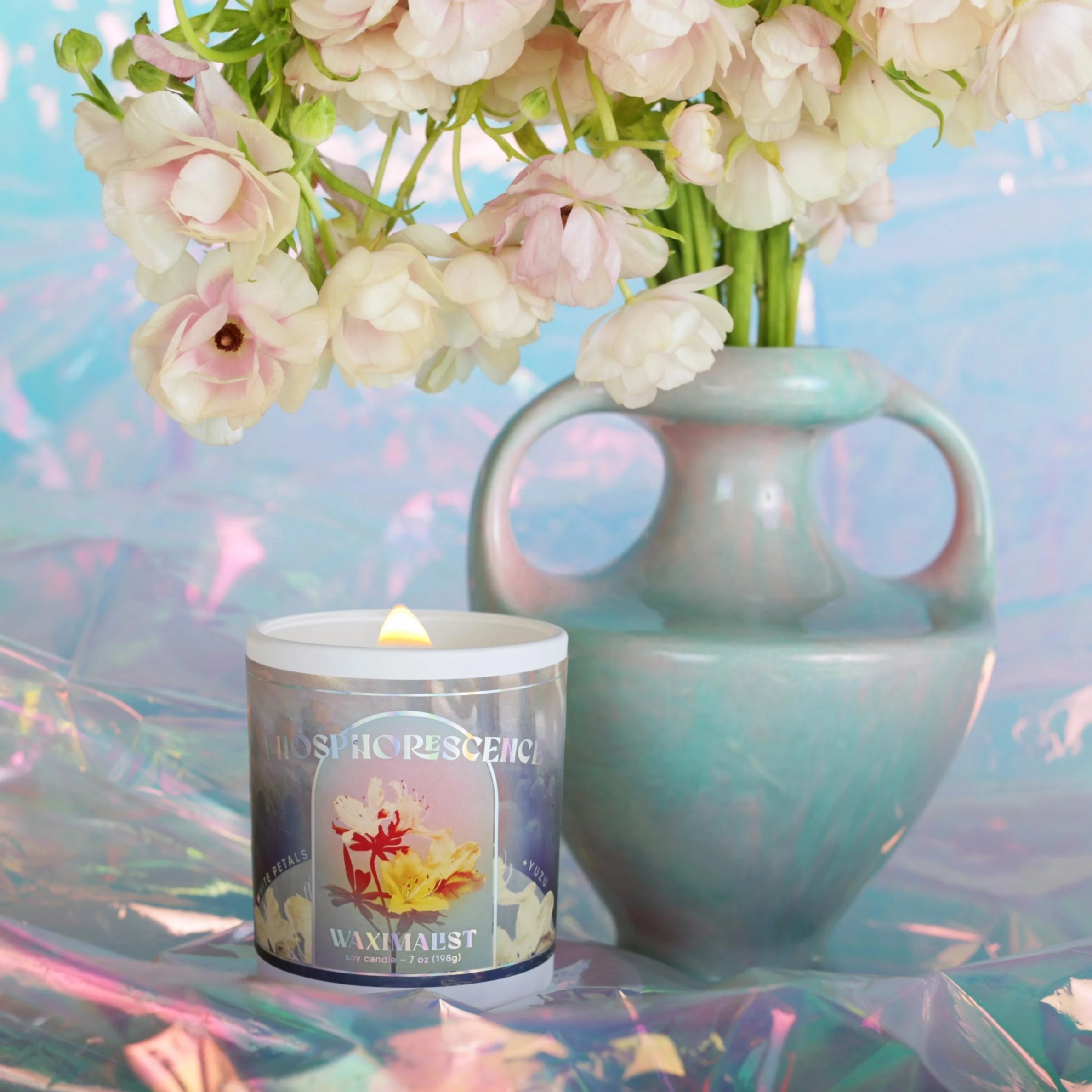 Surrealist Woodsy Creamy Candle - Cedar, Fir, Tonka, Pepper